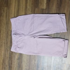 Gloria Vanderbilt Light Rose Capri Size 12